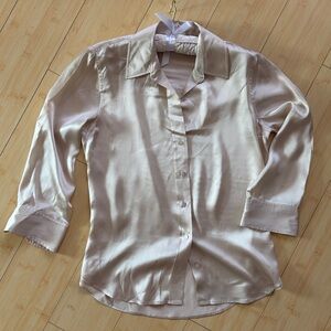 L’ Agence silk blouse